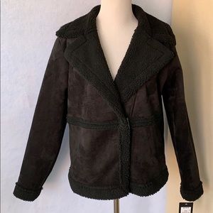 Sherpa Moto Jacket - Girls